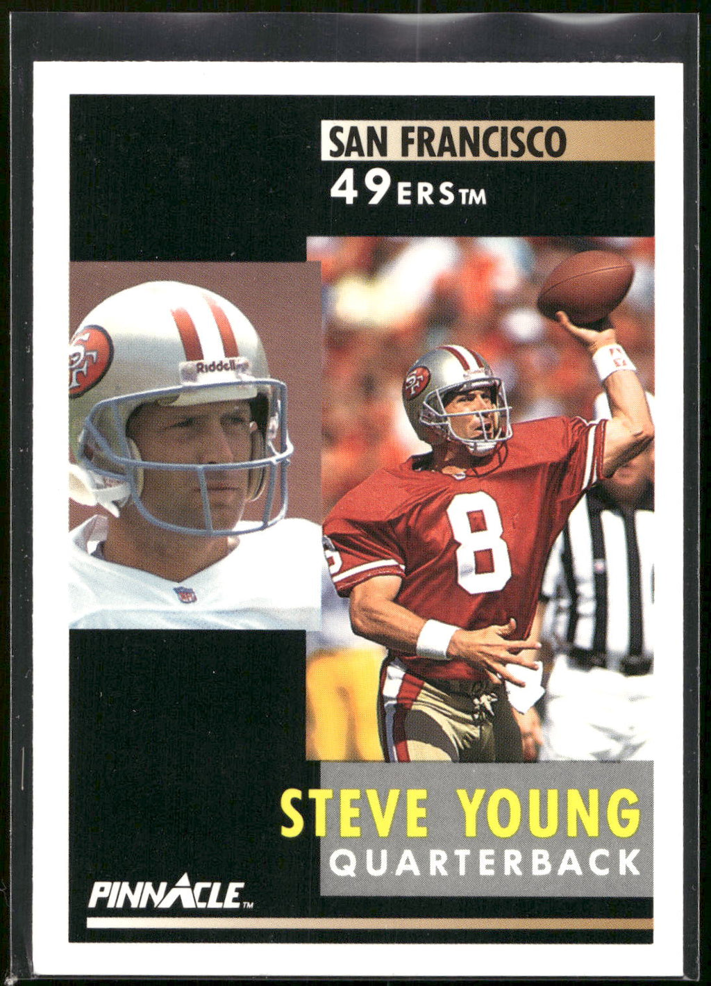 1991 Pinnacle #201 Steve Young