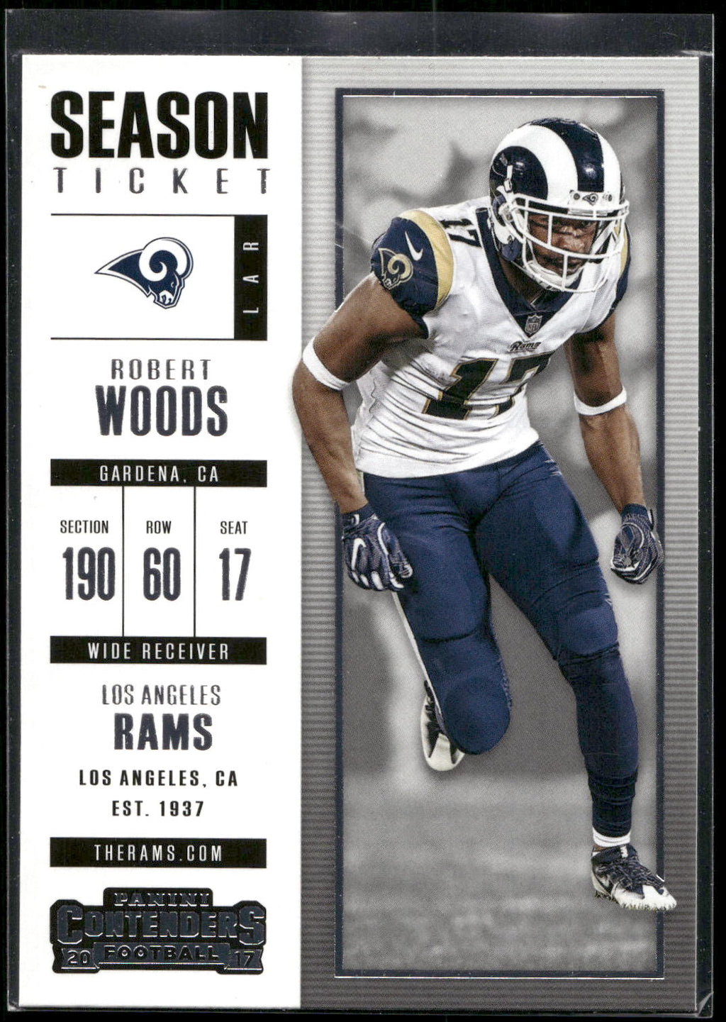 2017 Panini Contenders #54 Robert Woods