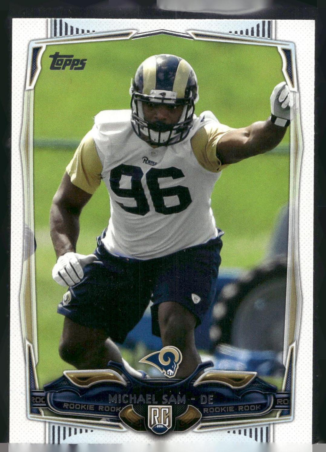 2014 Topps #389 Michael Sam