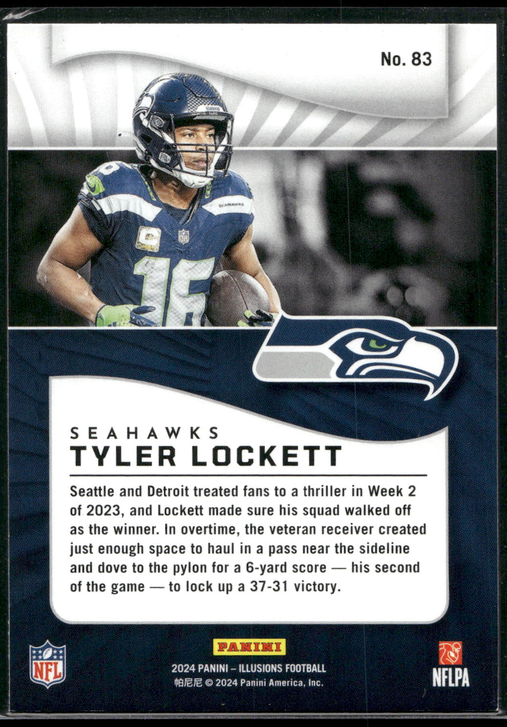 2024 Panini Illusions #83 Tyler Lockett Retail