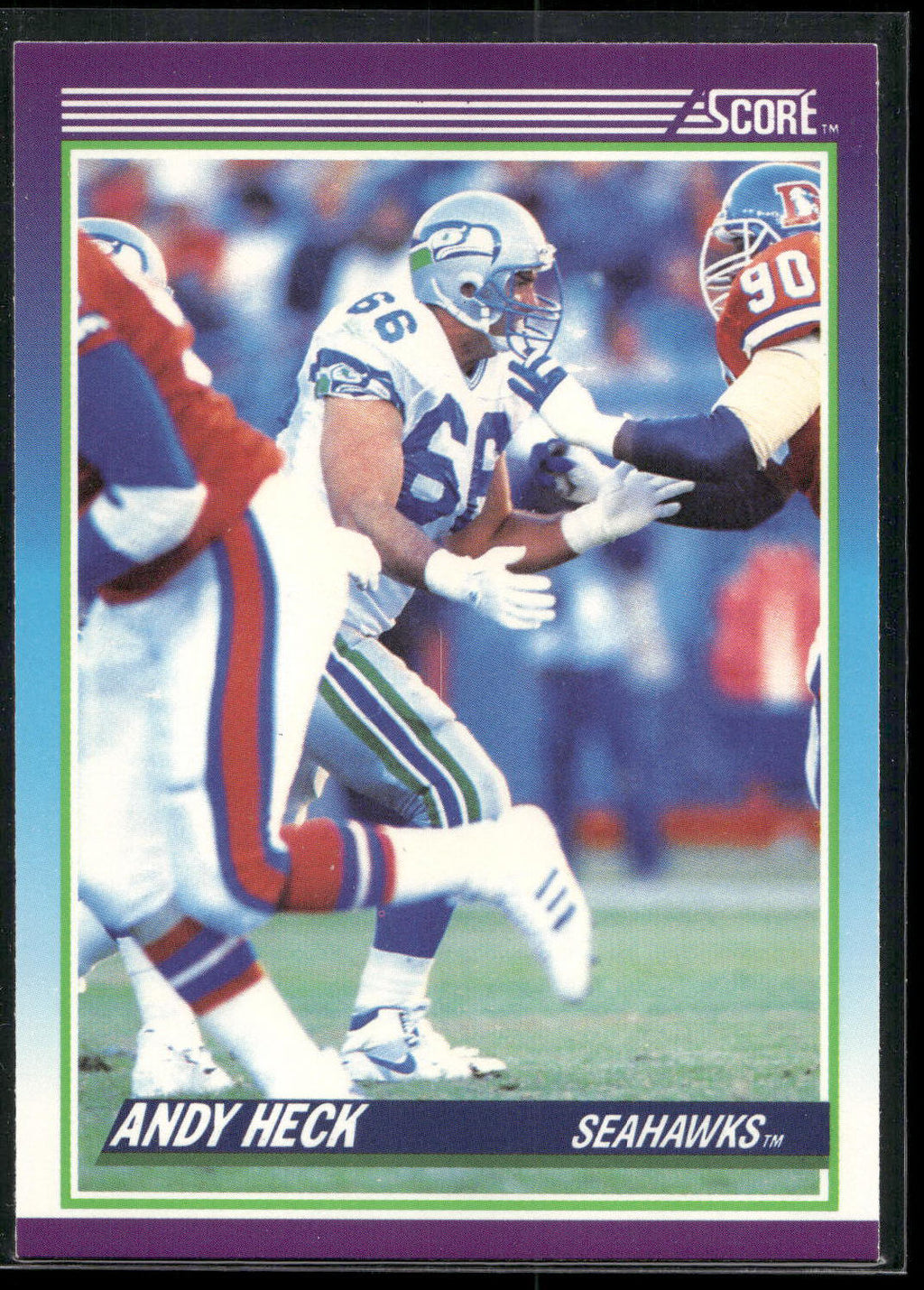 1990 Score #160 Andy Heck