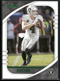2020 Panini Absolute #36 Derek Carr Green