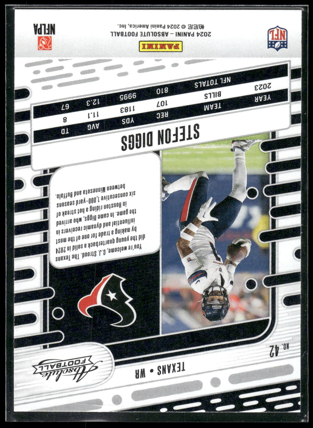 2024 Panini Absolute #42 Stefon Diggs Retail