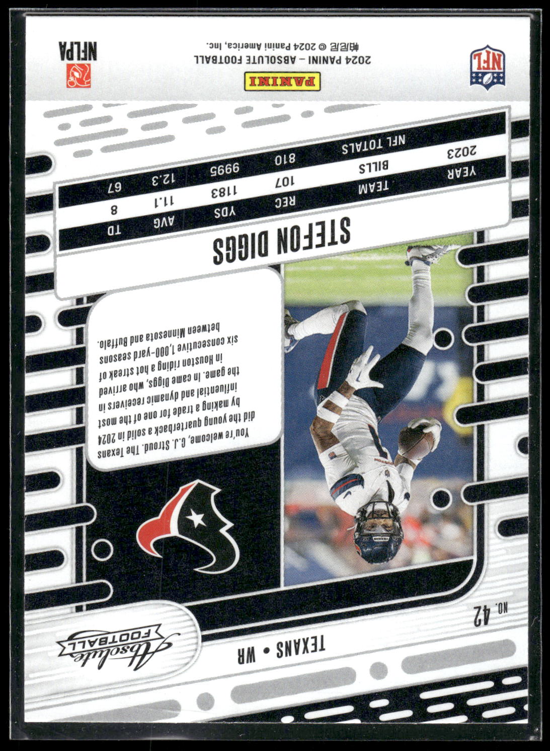 2024 Panini Absolute #42 Stefon Diggs Retail