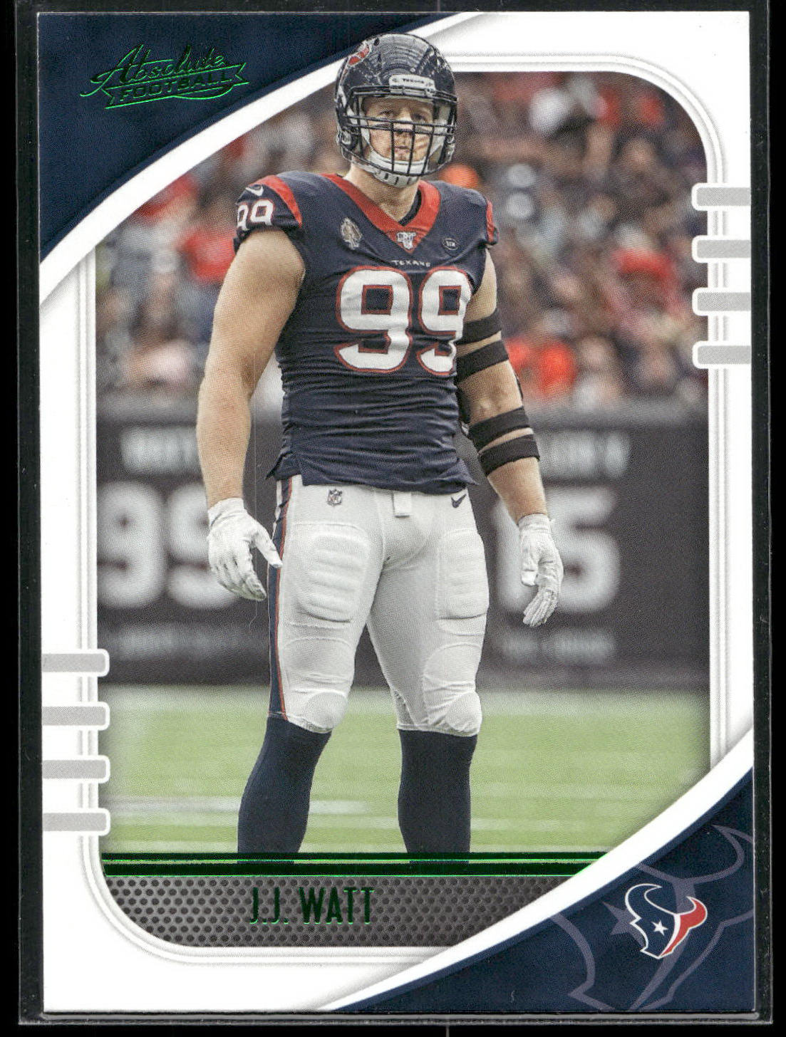 2020 Panini Absolute #79 J.J. Watt Green