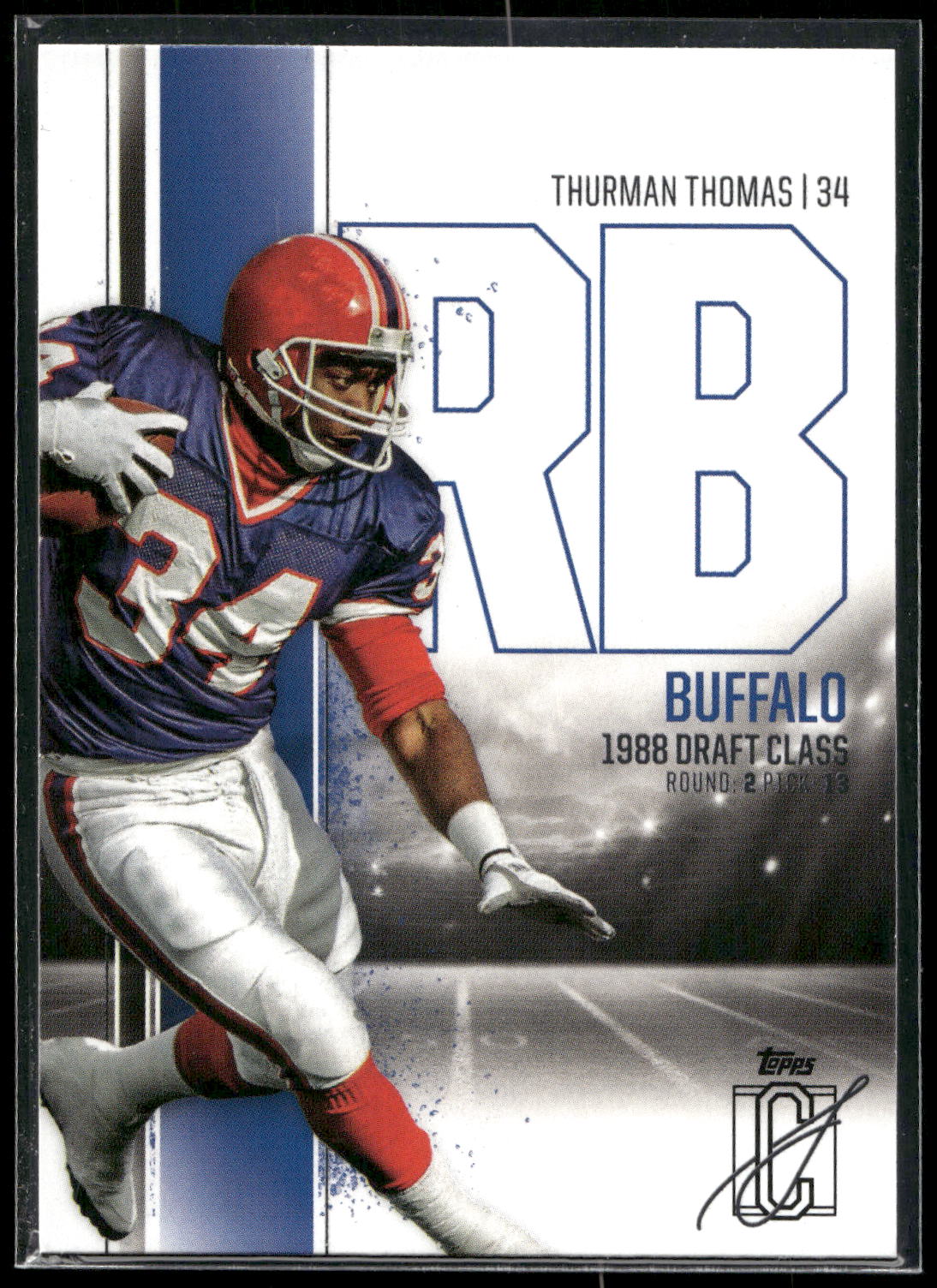 2024 Topps Signature Class #5 Thurman Thomas