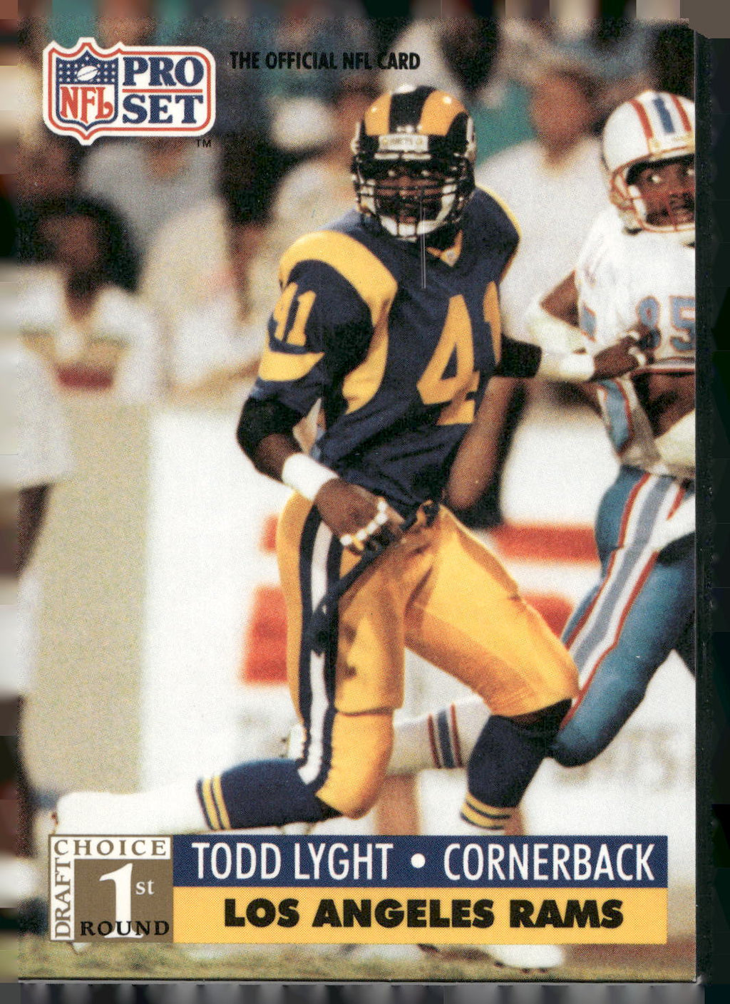 1991 Pro Set #734 Todd Lyght