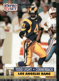 1991 Pro Set #734 Todd Lyght