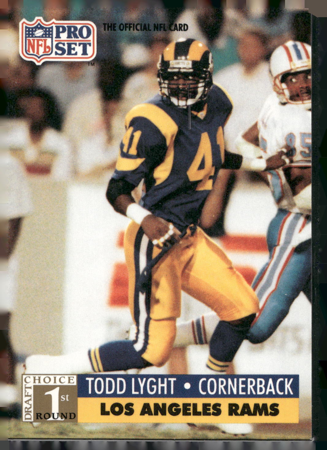 1991 Pro Set #734 Todd Lyght