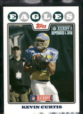2008 Topps Kickoff #134 Kevin Curtis Silver Holofoil #/1349