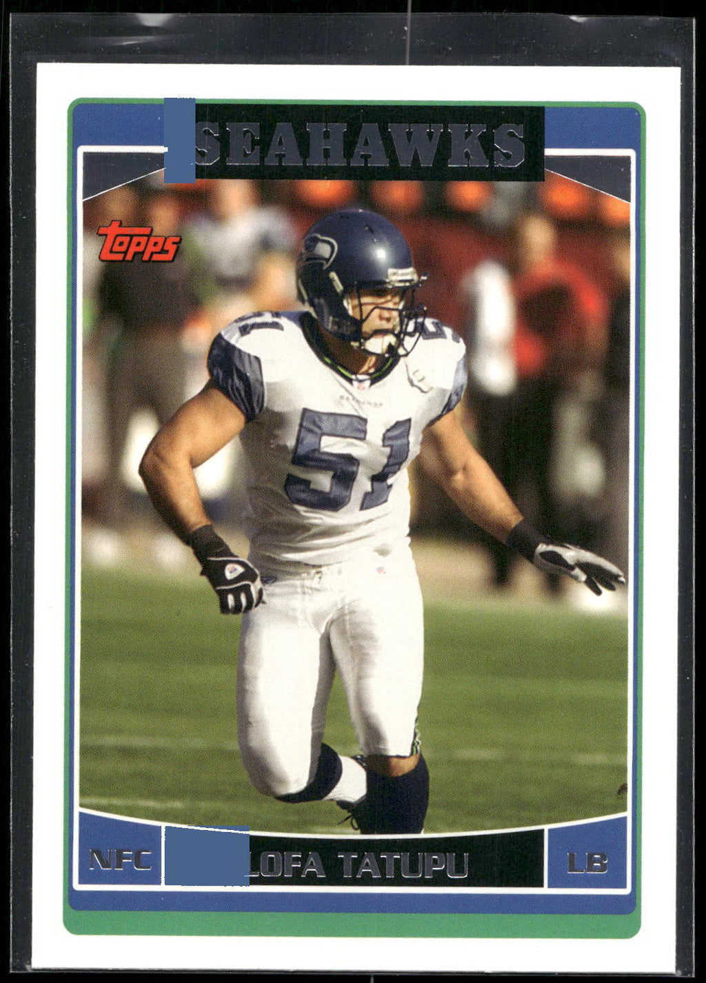 2006 Topps #30 Lofa Tatupu
