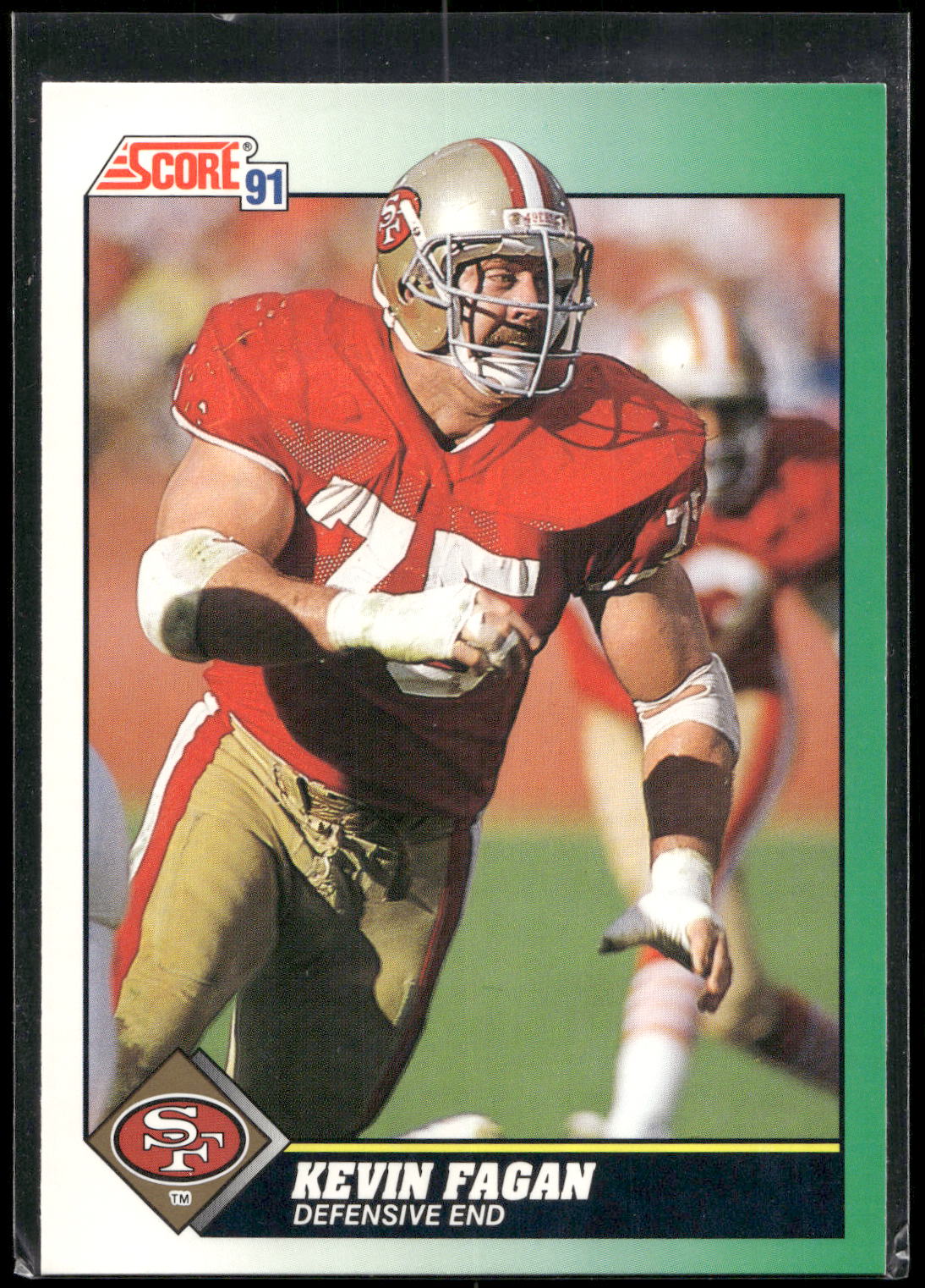 1991 Score #275 Kevin Fagan