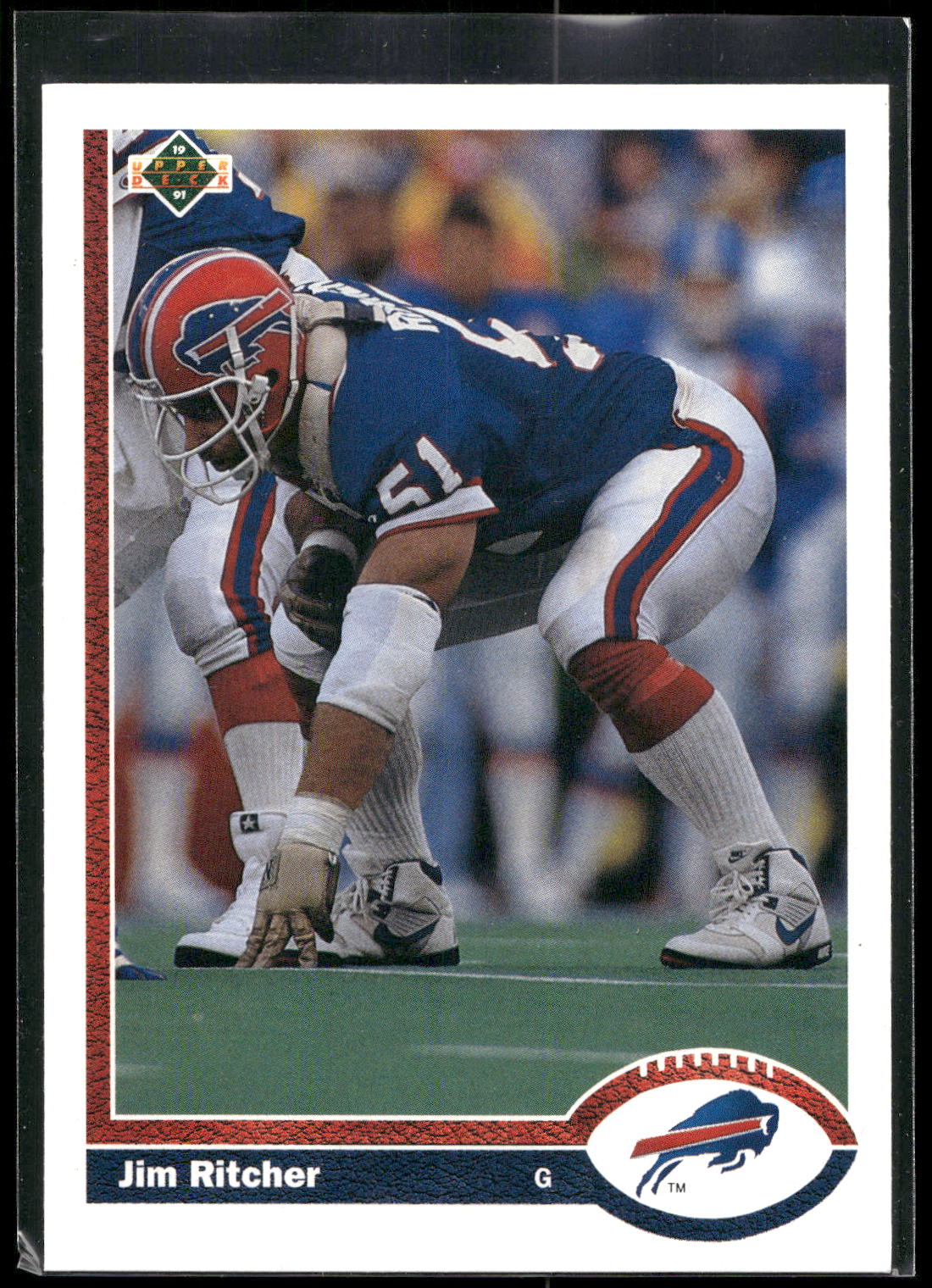 1991 Upper Deck #379 Jim Ritcher