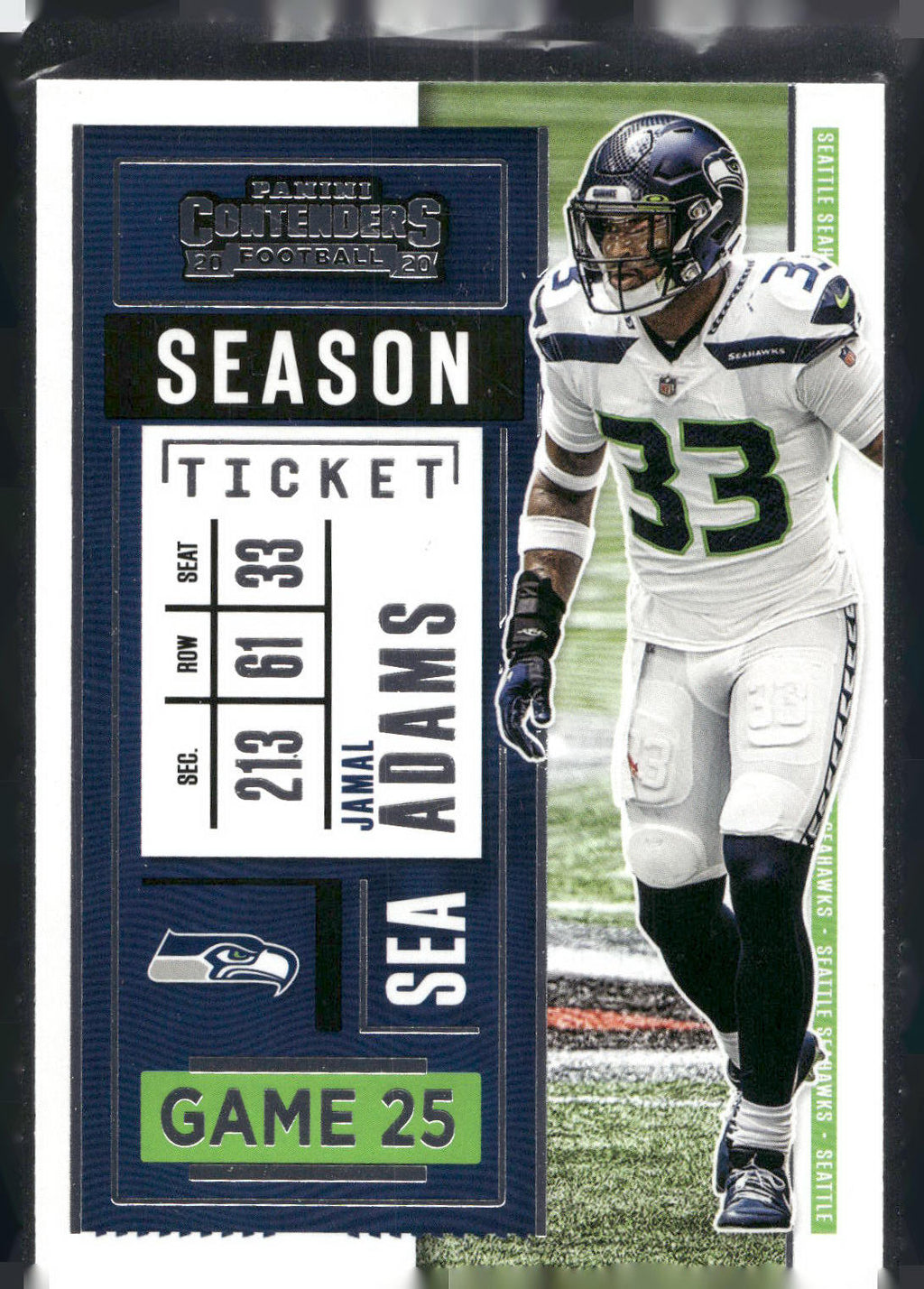 2020 Panini Contenders #34 Jamal Adams