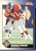 1991 Score #46 Warren Powers