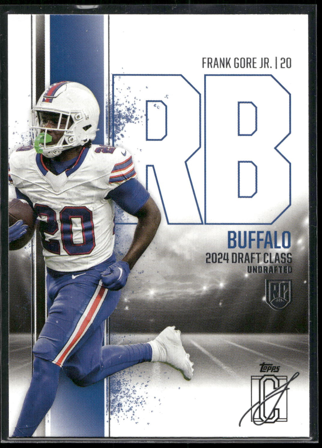 2024 Topps Signature Class #76 Frank Gore Jr.