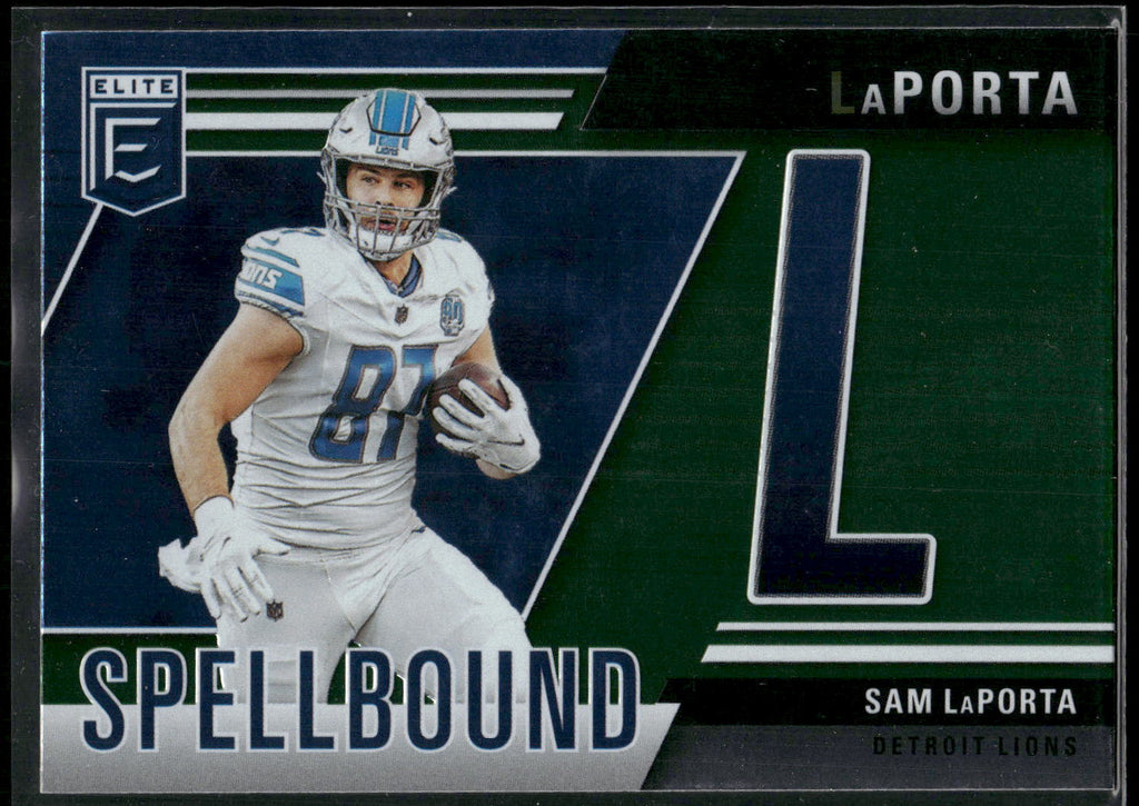 2024 Donruss Elite #5 Sam LaPorta Spellbound Green