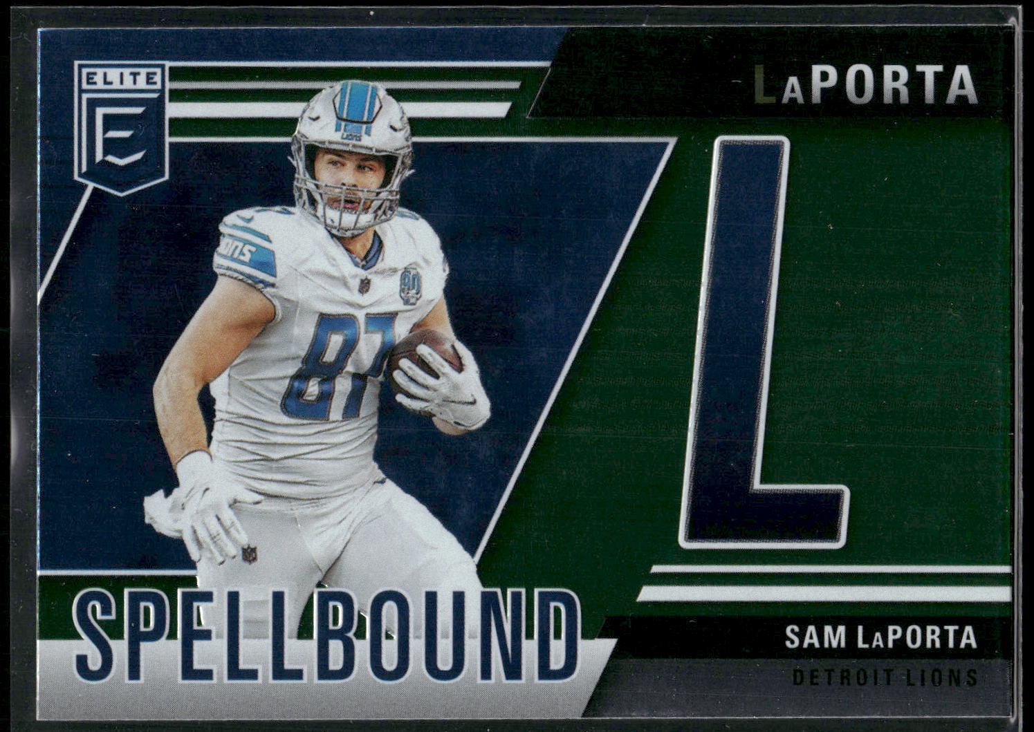 2024 Donruss Elite #5 Sam LaPorta Spellbound Green