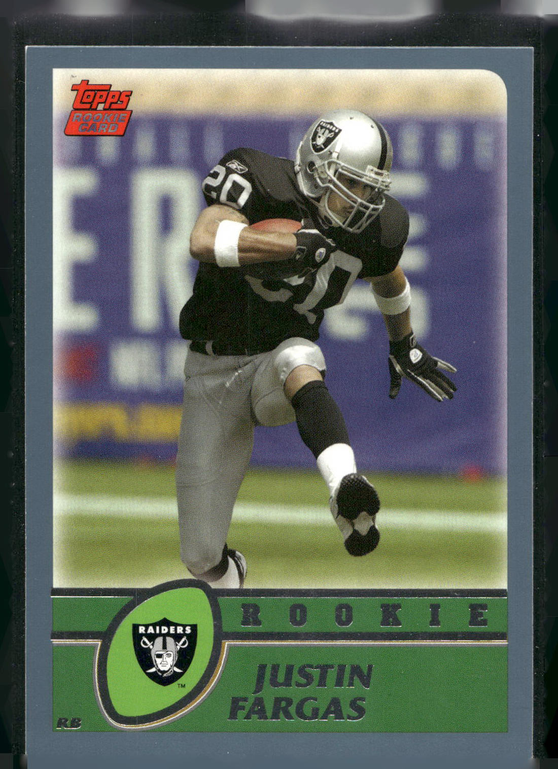 2003 Topps #332 Justin Fargas