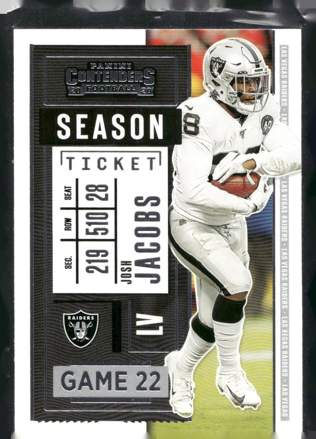 2020 Panini Contenders #29 Josh Jacobs