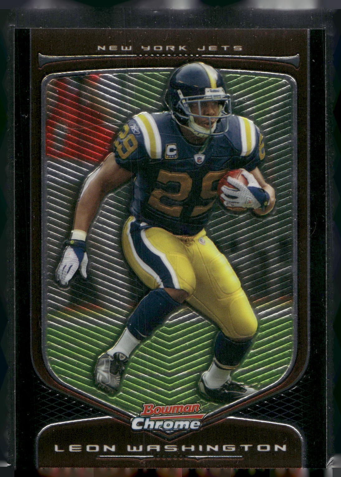 2009 Bowman Chrome #40 Leon Washington