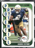 2024 Score #6 Audric Estime Protential