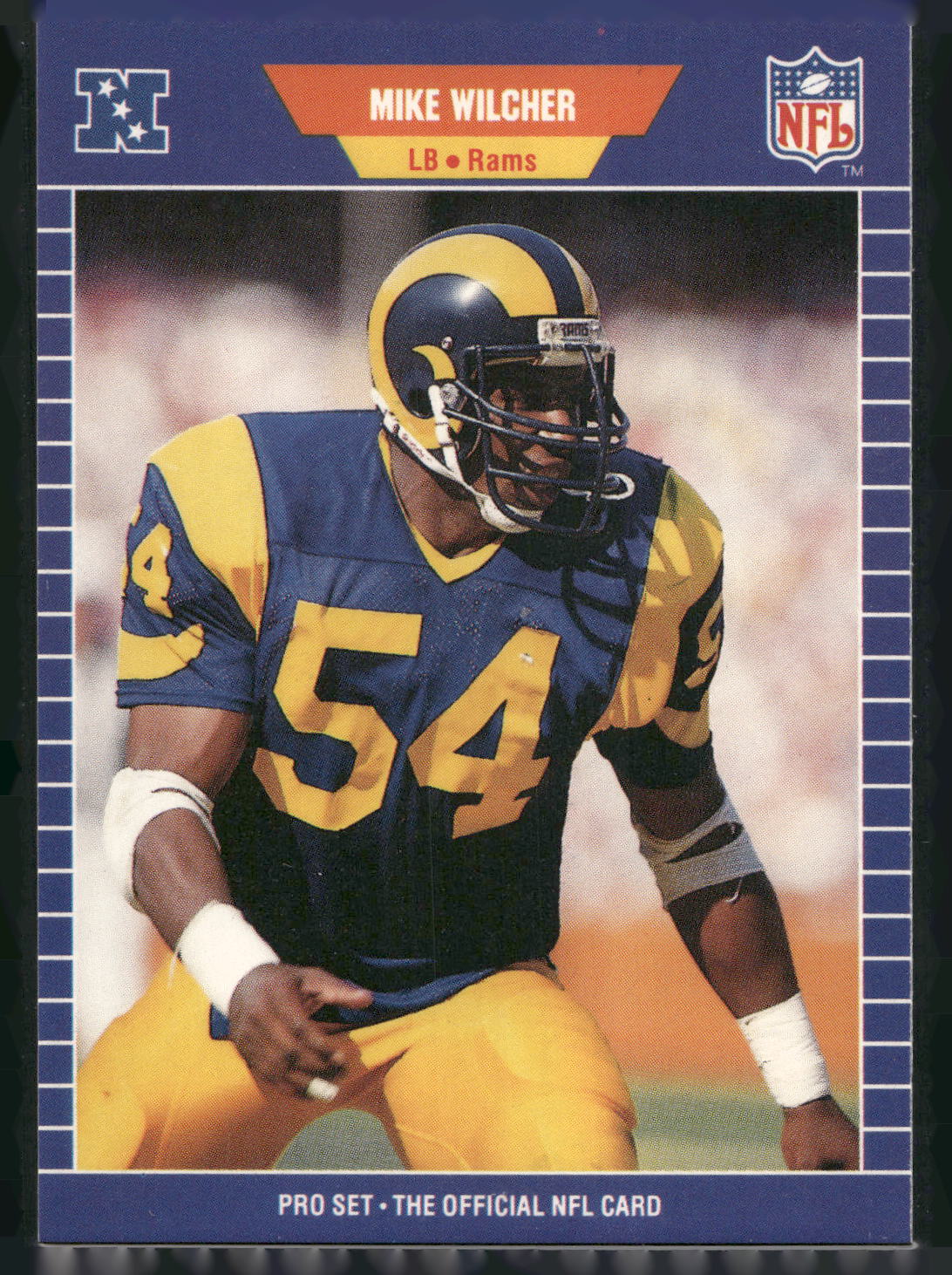 1989 Pro Set #209 Mike Wilcher
