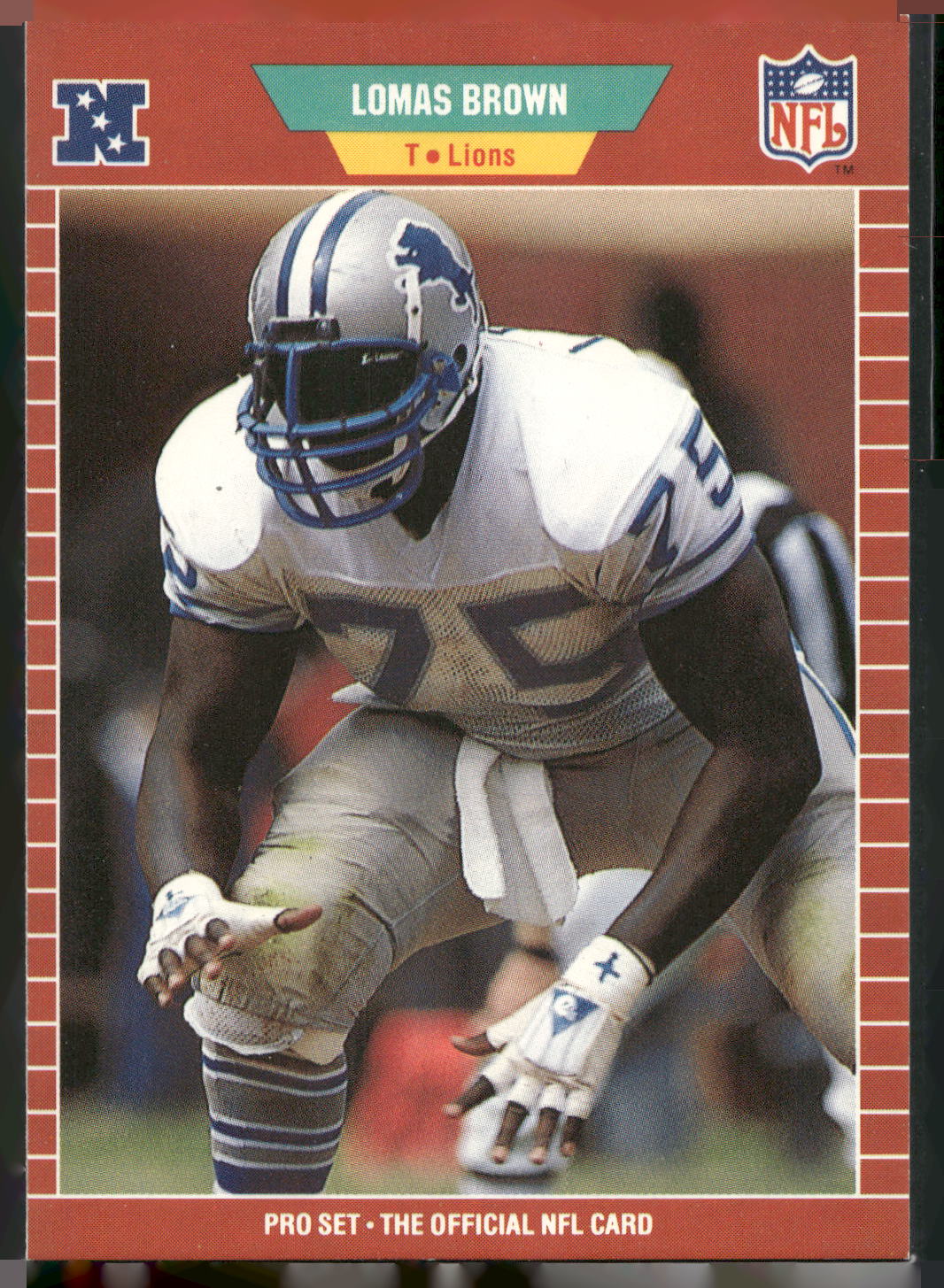 1989 Pro Set #118 Lomas Brown