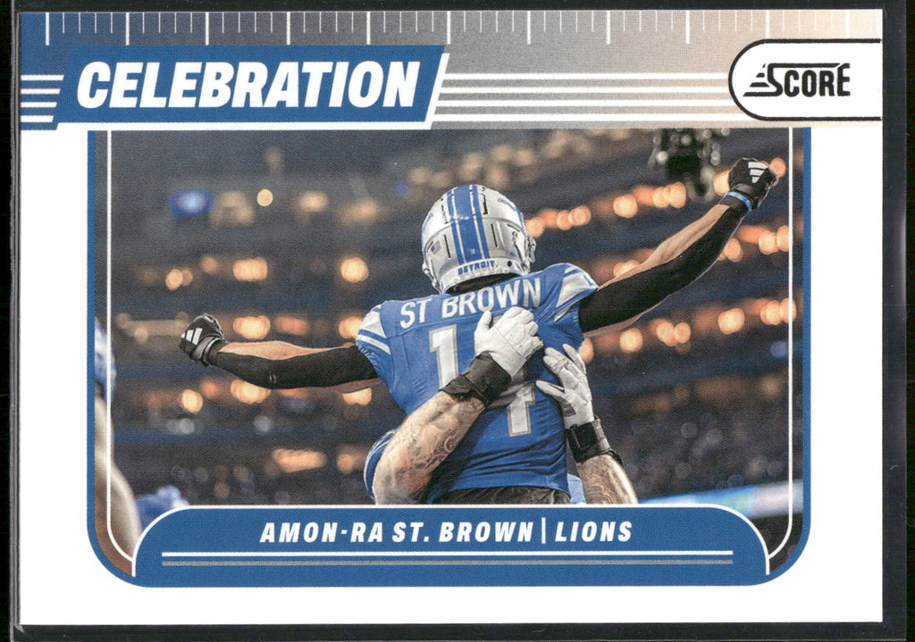 2024 Score #C-ASB Amon-Ra St. Brown Celebration