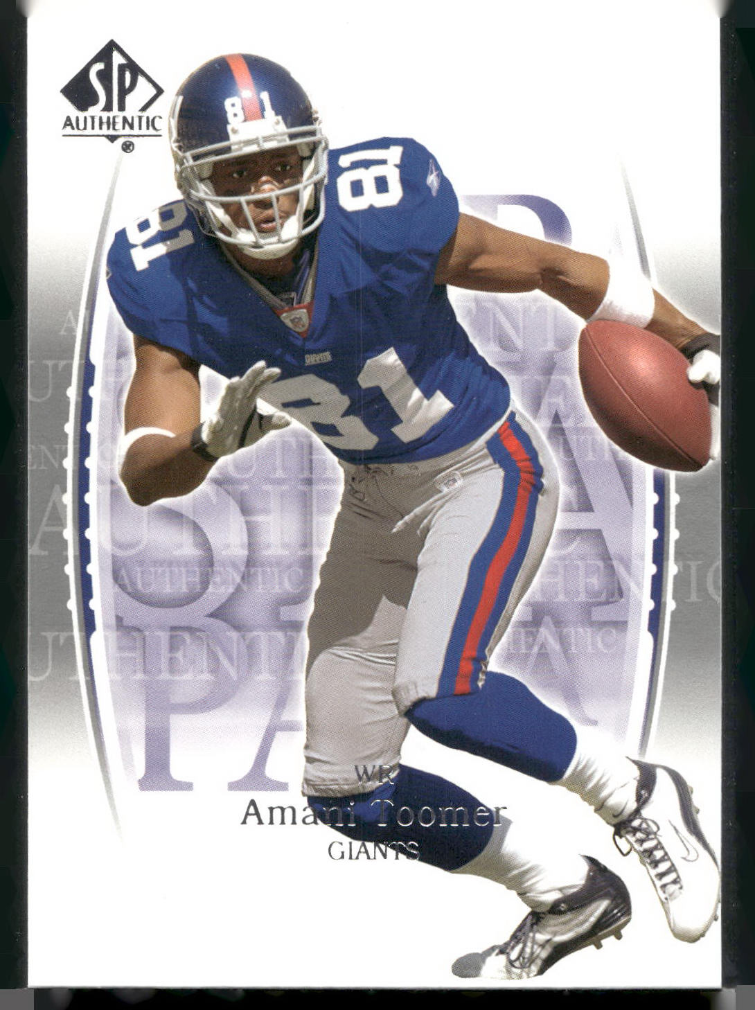 2003 SP Authentic #62 Amani Toomer