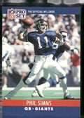 1990 Pro Set #230 Phil Simms