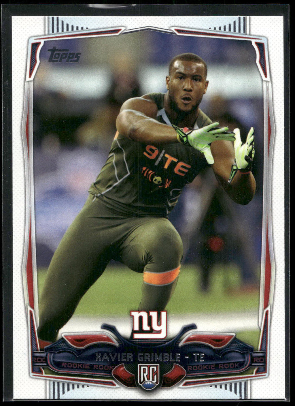 2014 Topps #382 Xavier Grimble