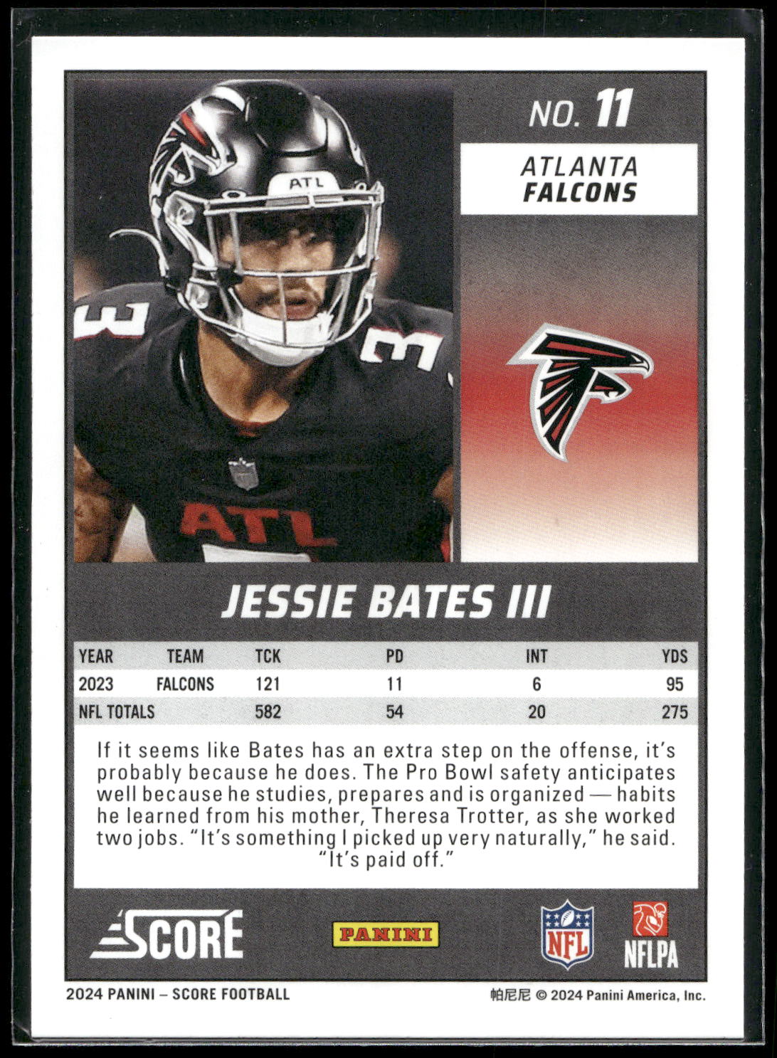 2024 Score #11 Jessie Bates III