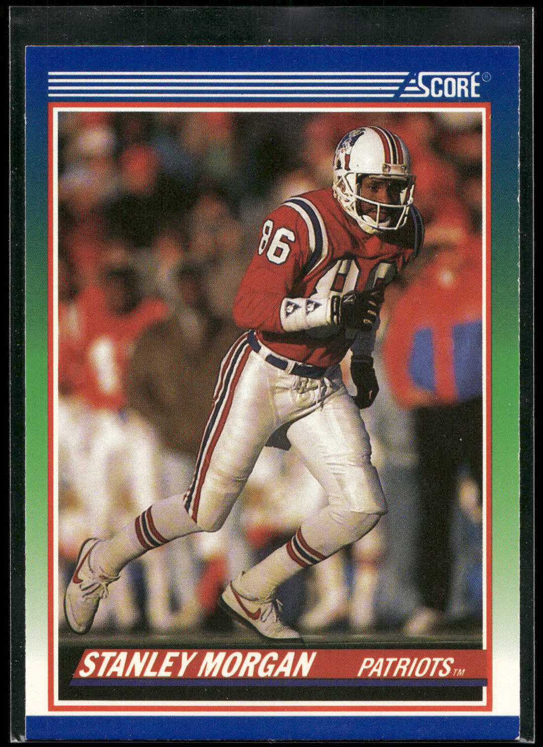 1990 Score #338 Stanley Morgan