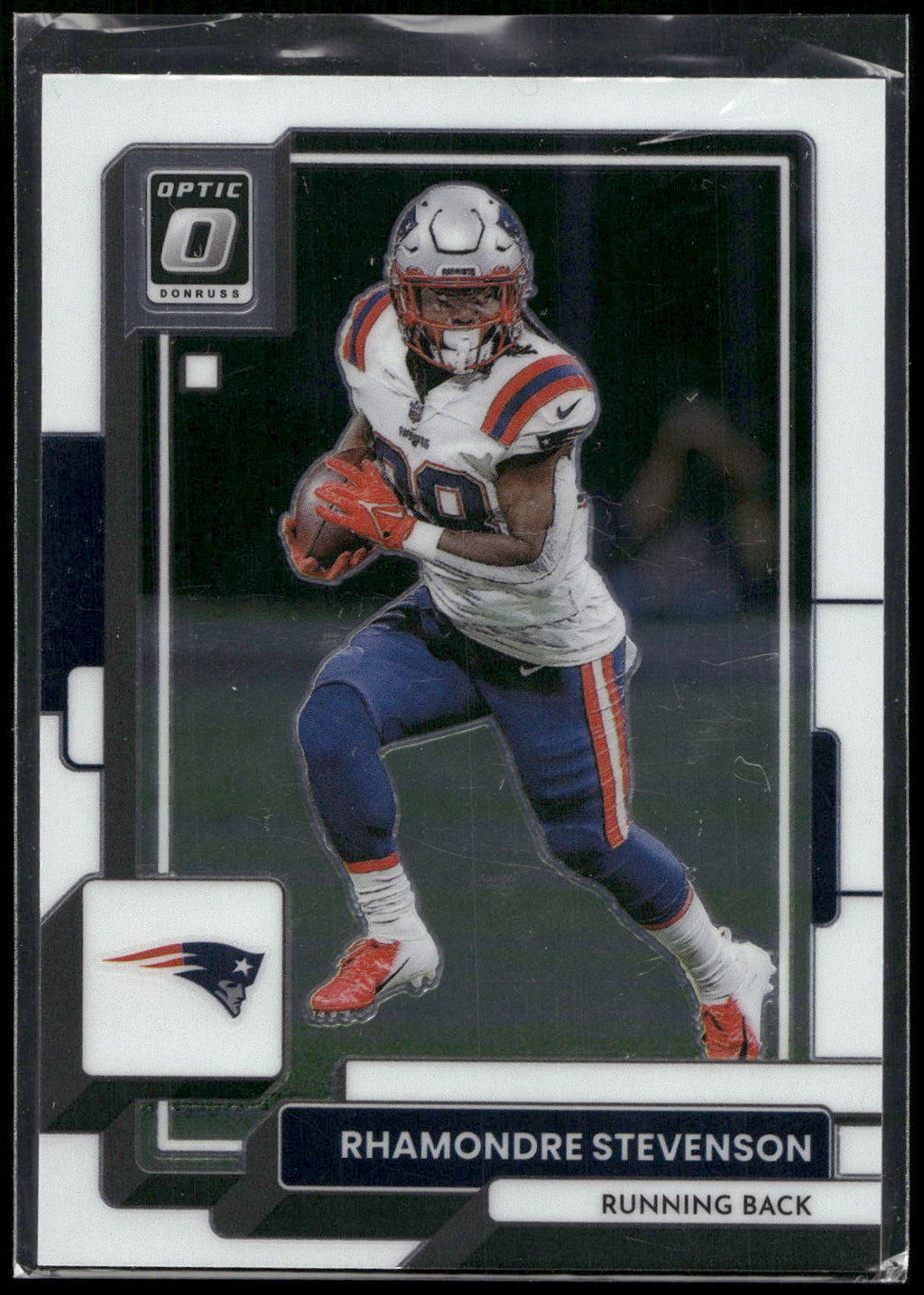 2022 Donruss Optic #135 Rhamondre Stevenson