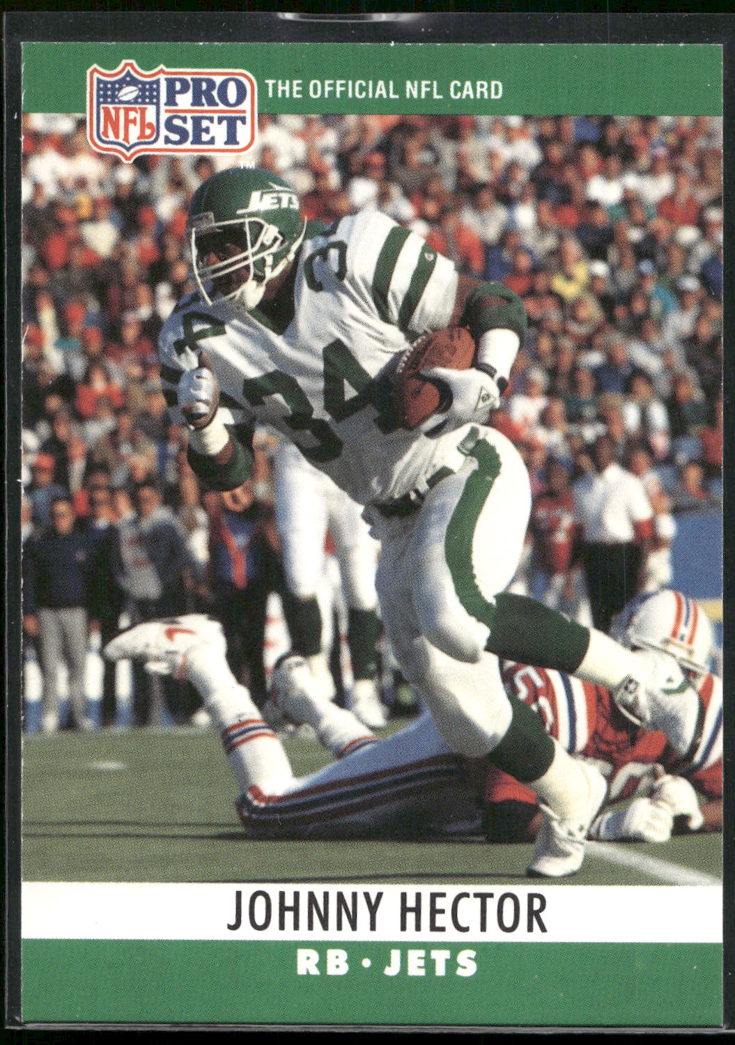 1990 Pro Set #235 Johnny Hector