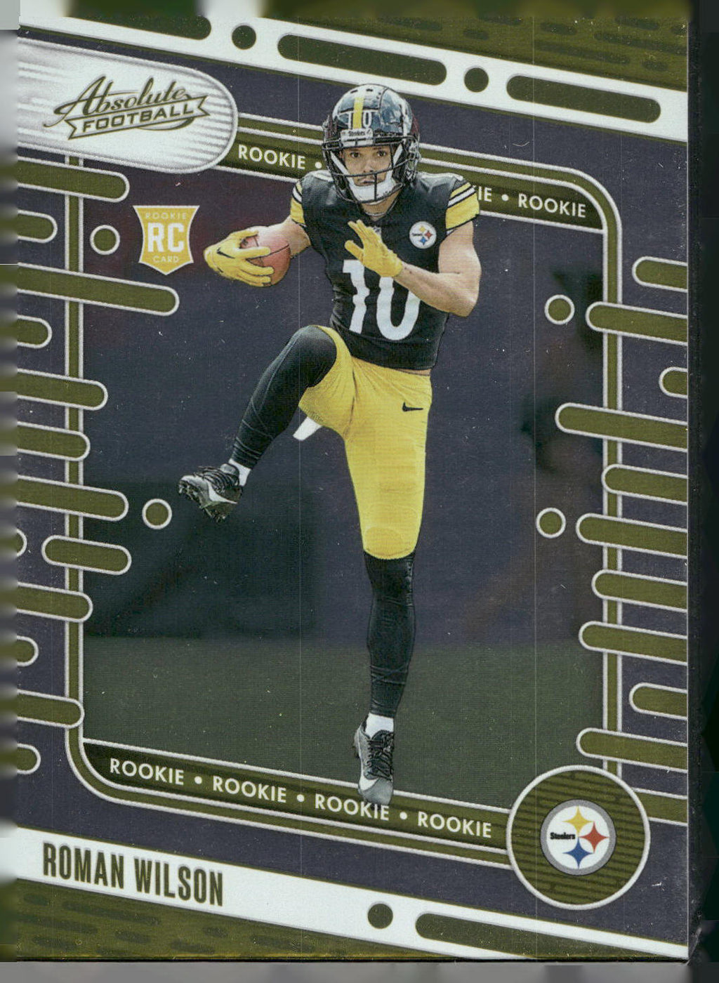 2024 Panini Absolute #169 Roman Wilson Yellow