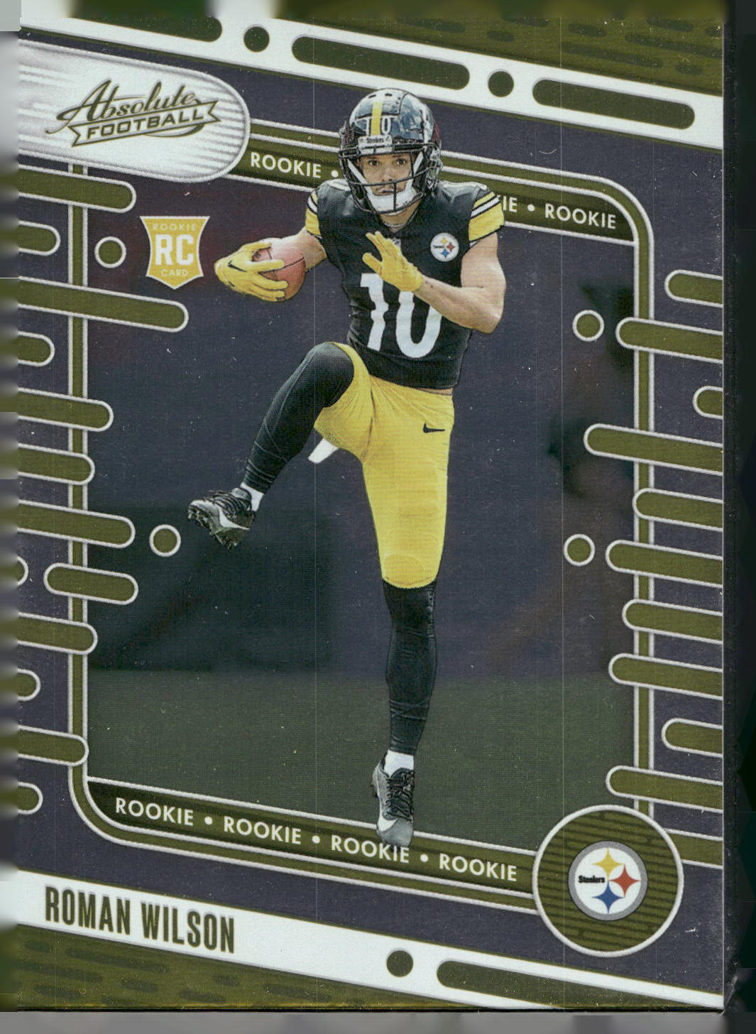 2024 Panini Absolute #169 Roman Wilson Yellow