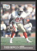1991 Ultra Update #U-85 Todd Bowles