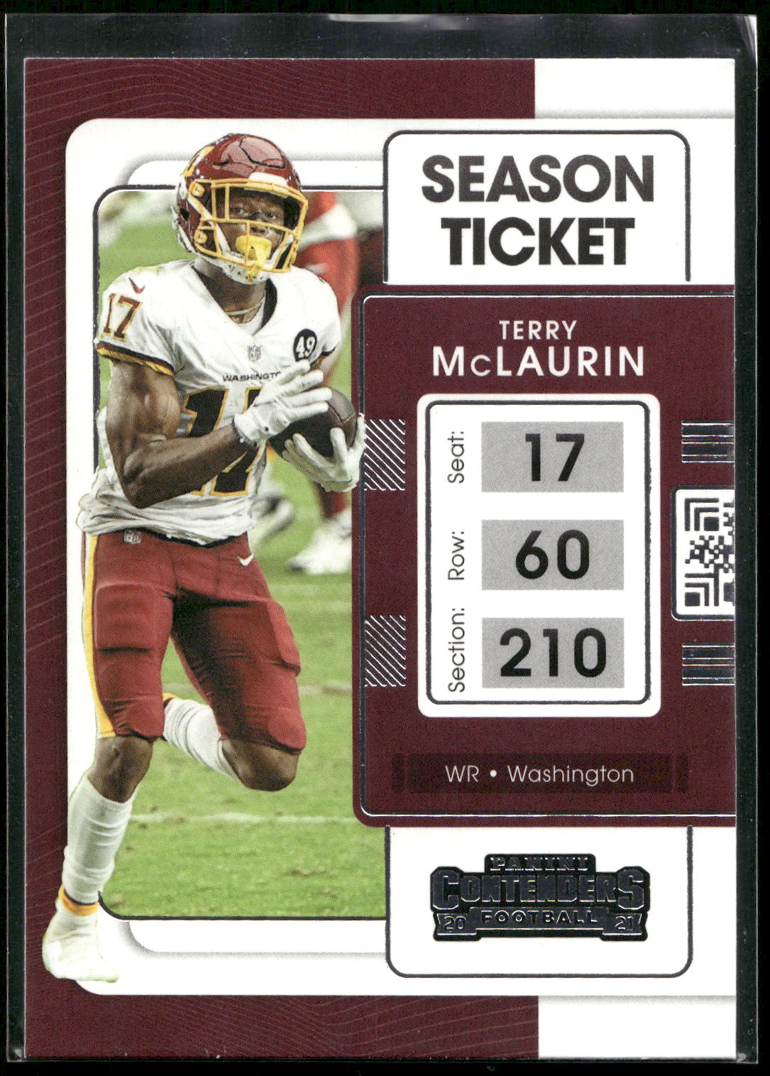 2021 Panini Contenders #98 Terry McLaurin