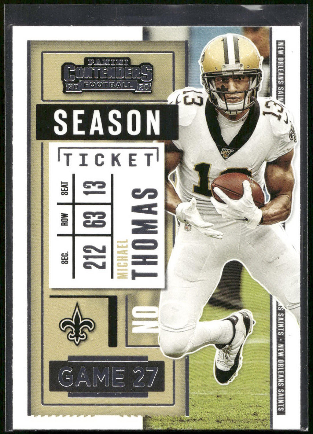 2020 Panini Contenders #38 Michael Thomas