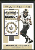 2019 Panini Contenders #80 Michael Thomas