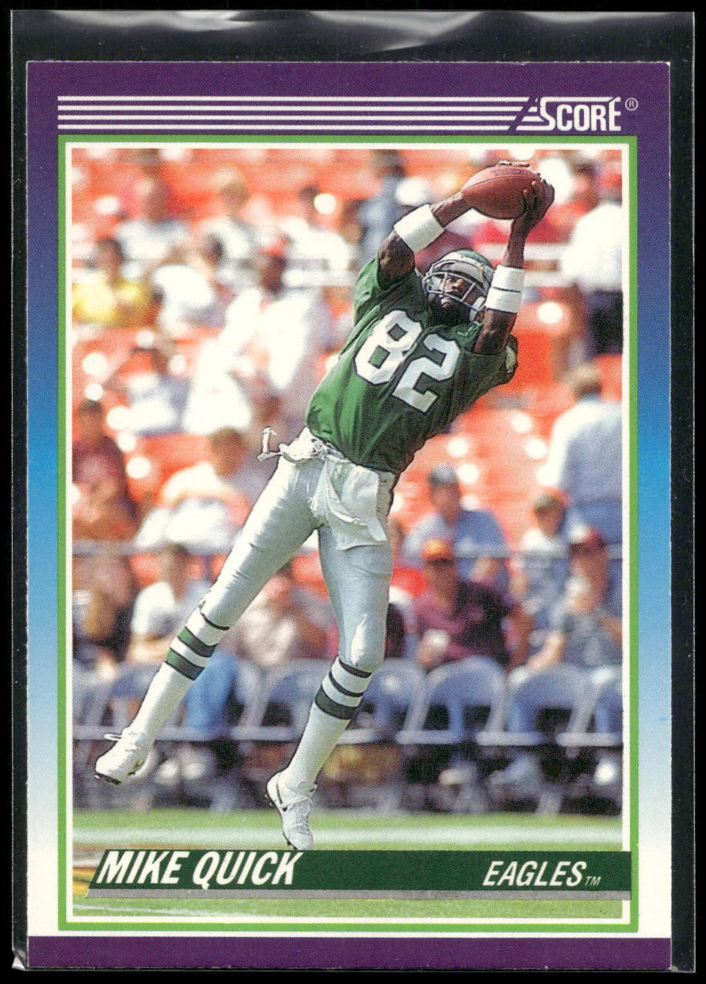 1990 Score #466 Mike Quick