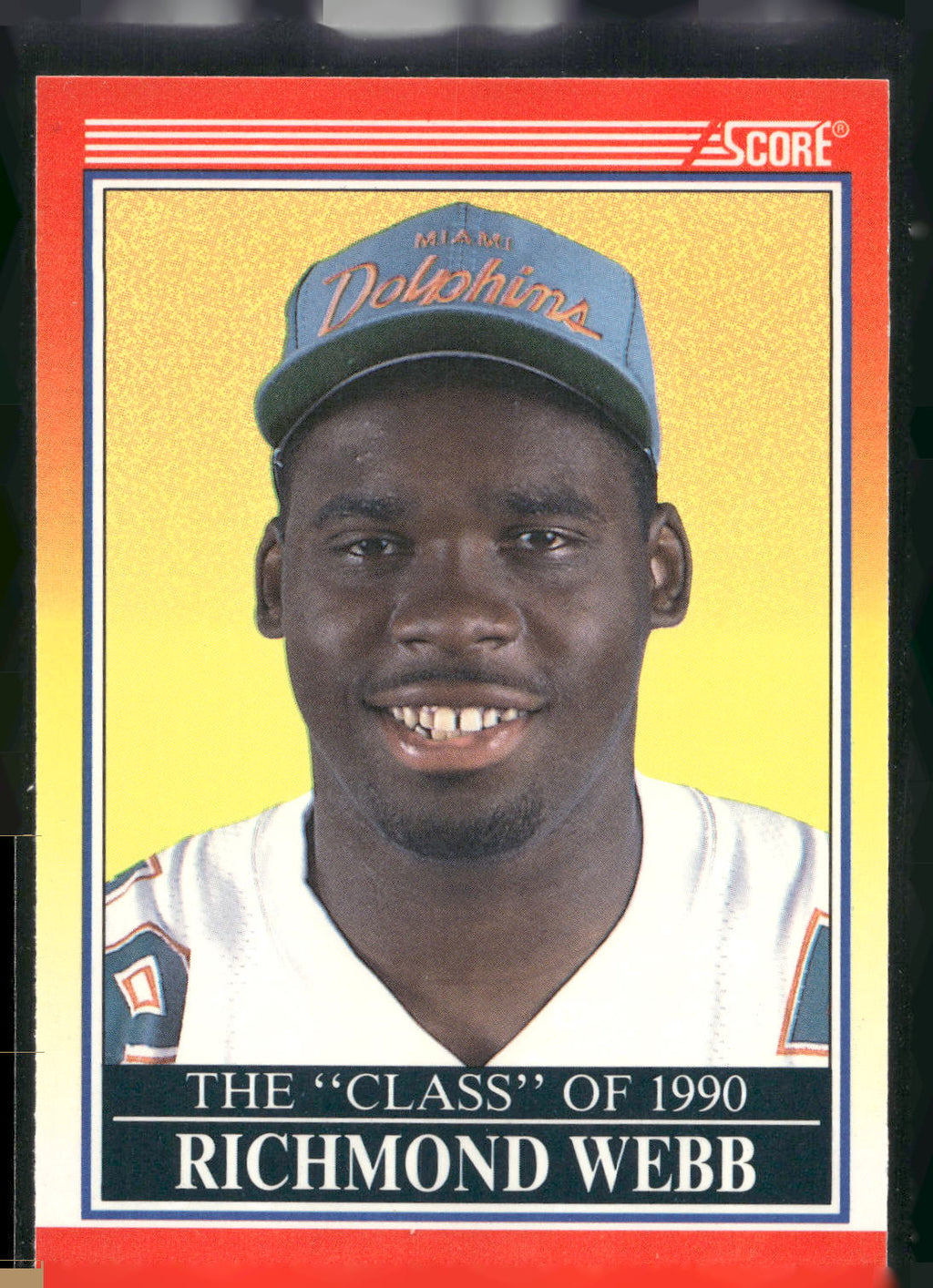 1990 Score #611 Richmond Webb
