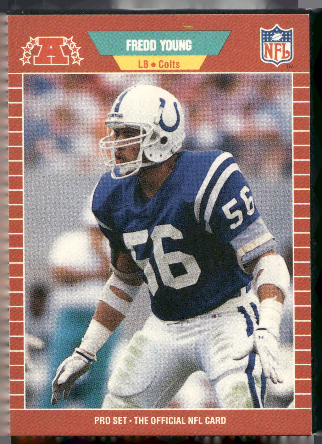 1989 Pro Set #165 Fredd Young