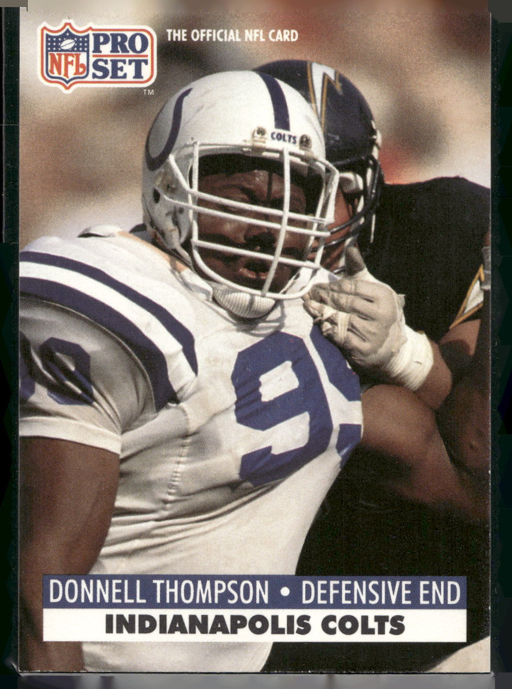1991 Pro Set #531 Donnell Thompson