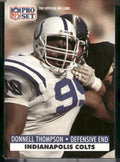 1991 Pro Set #531 Donnell Thompson