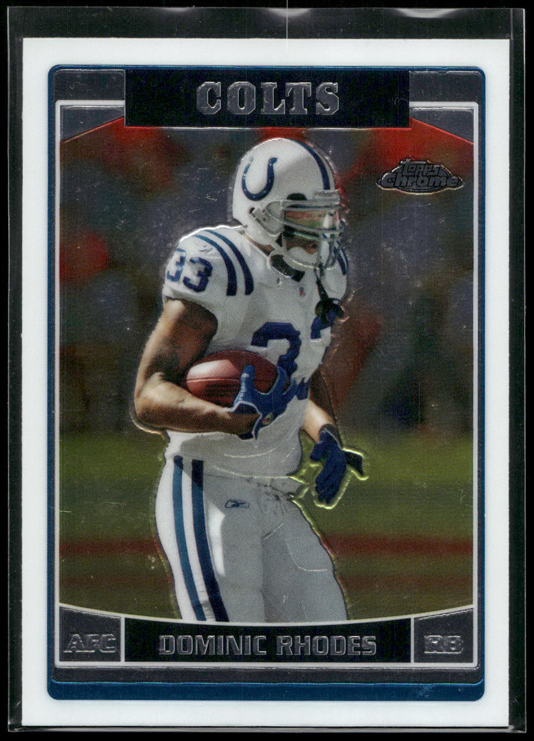2006 Topps Chrome #151 Dominic Rhodes