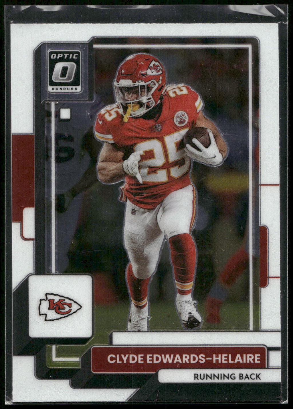 2022 Donruss Optic #95 Clyde Edwards-Helaire