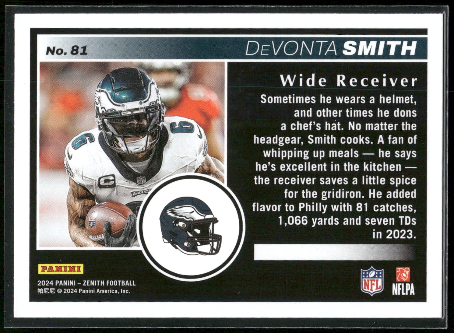 2024 Panini Zenith #81 DeVonta Smith Retail